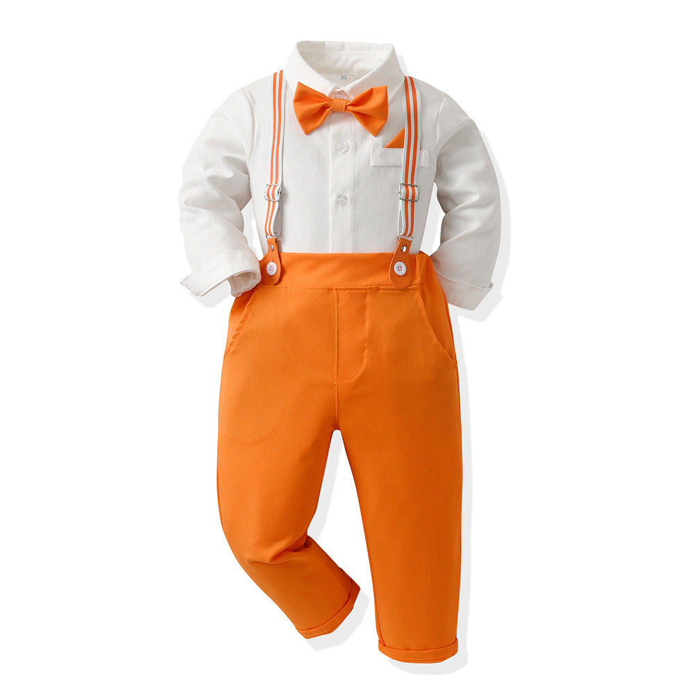 Automne Arrivées Enfants Cotton Outfit Set