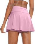 Couche de base nue Fitness antidérapant Yoga plissé Jupe Midi Badminton Sports Bac de danse