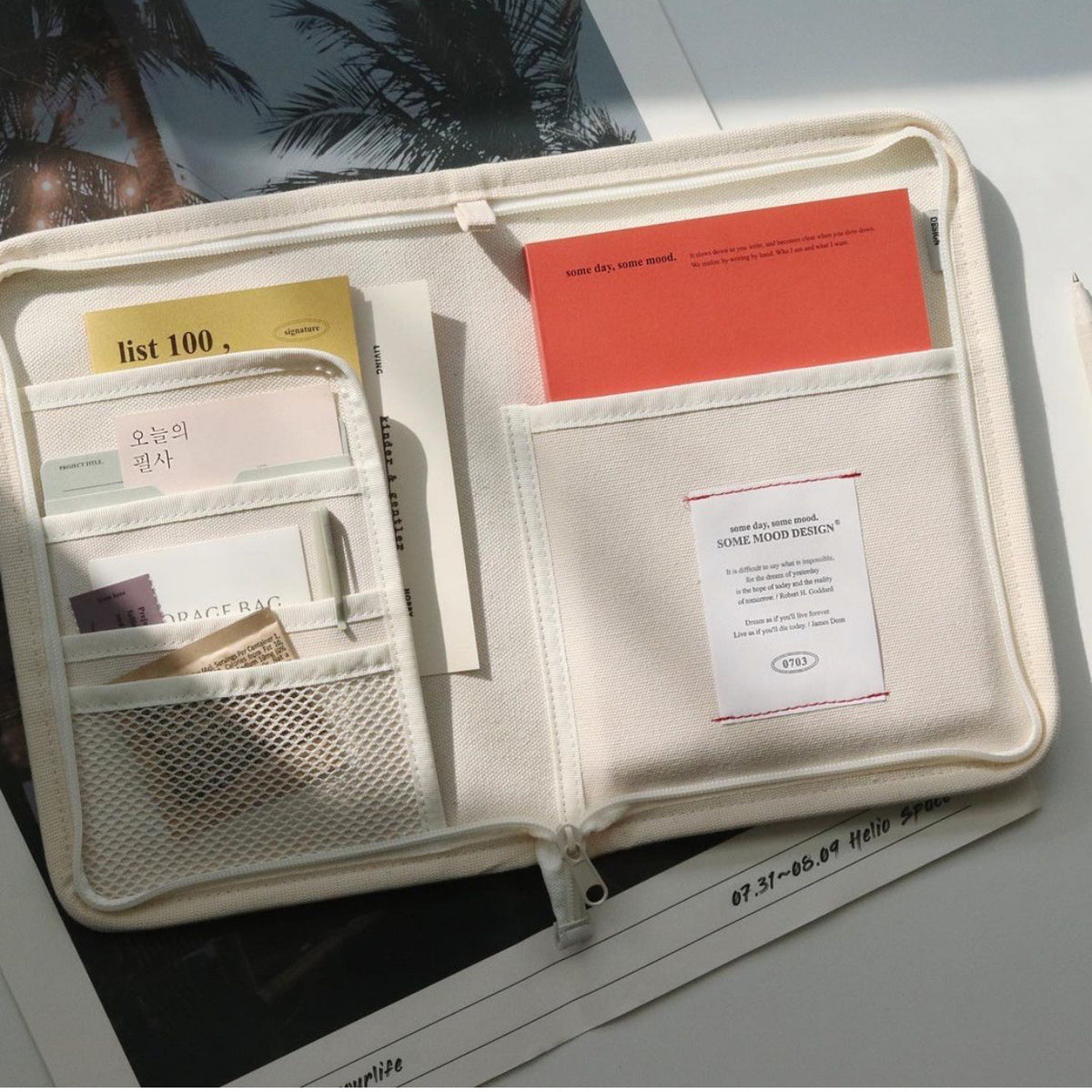Sac de rangement pour tablette de liner Ins simple