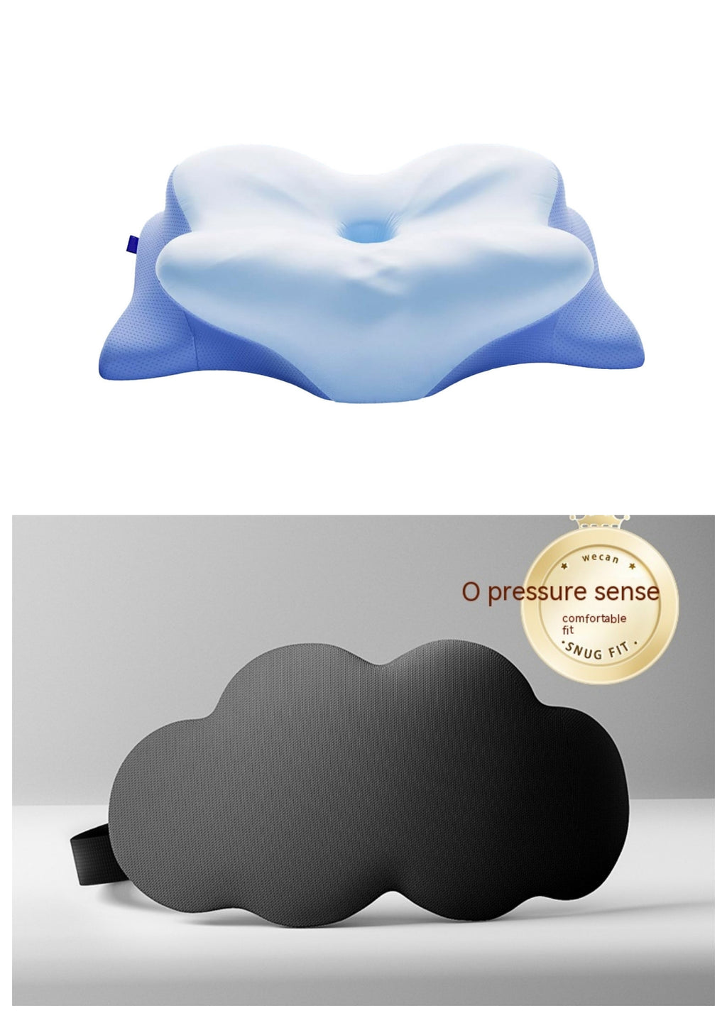 Coussin confortable pour dormir Spine Cervical Protection Polyuréthane Mémoire Pil