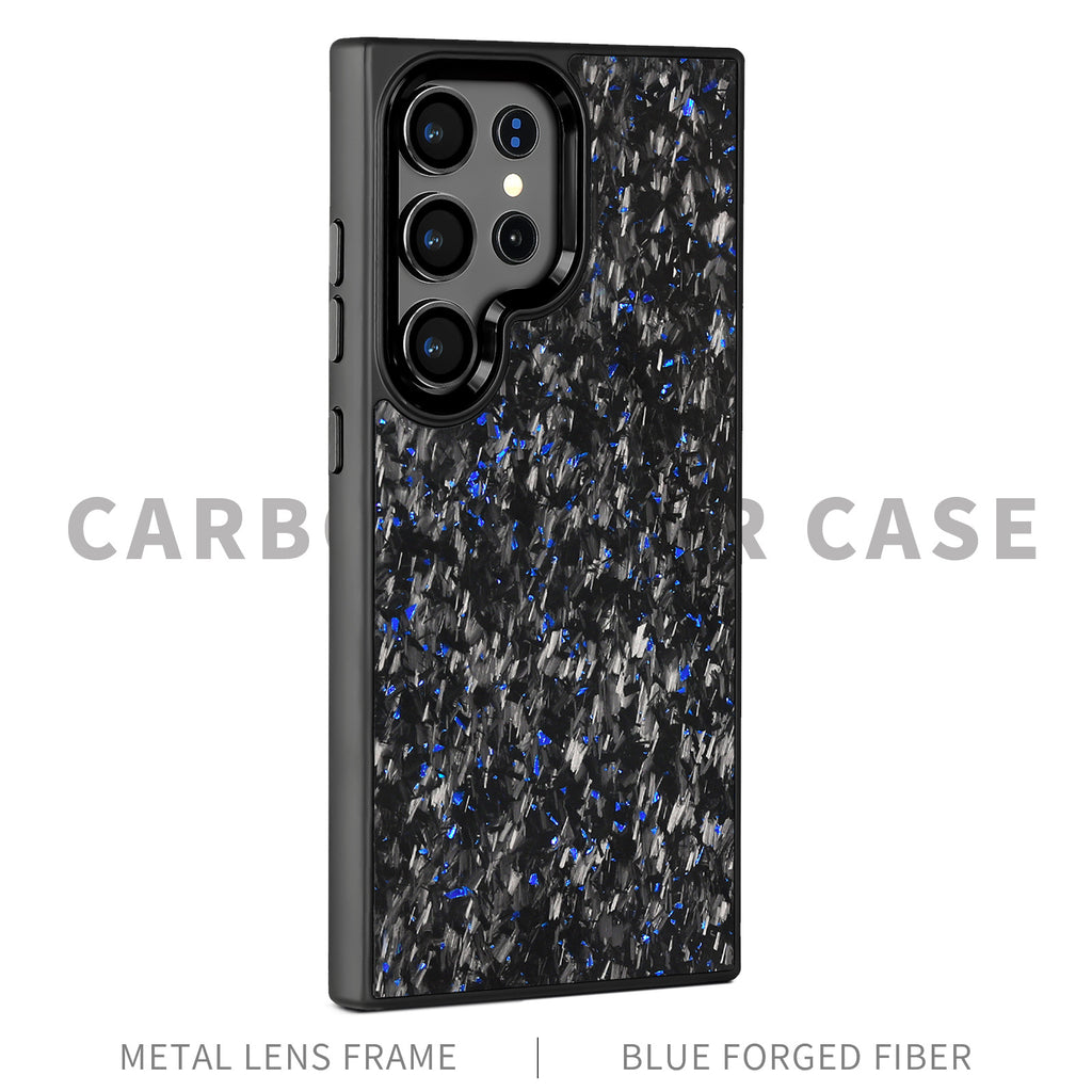 Boîtier de téléphone en fibre de carbone magnétique