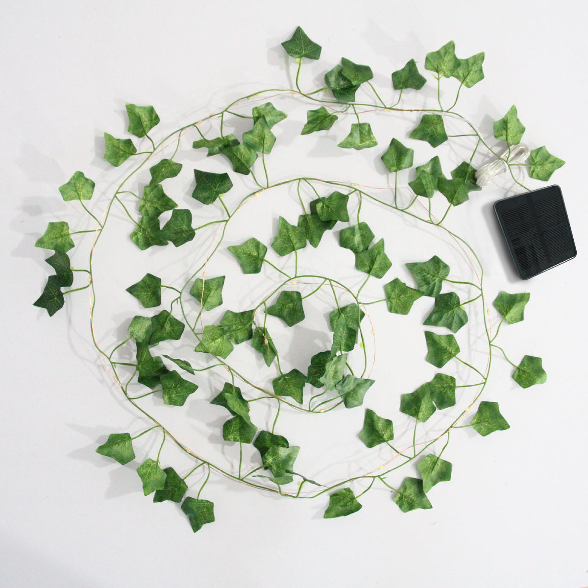 Artificial Leaves Simulated Copper Wire Lighting Chain Festival