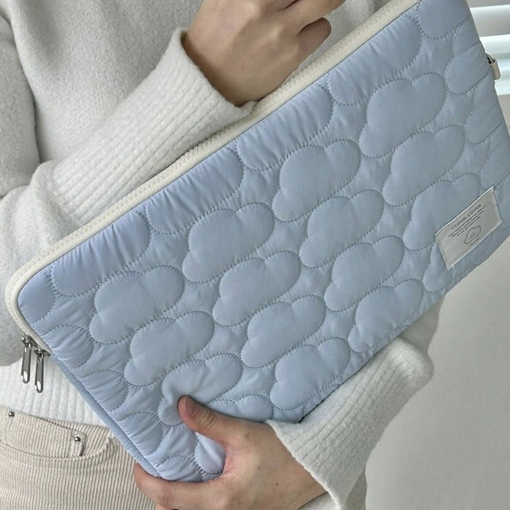 Carnet de notes Cute Cloud Broderie Ipad Tablet PC Sac