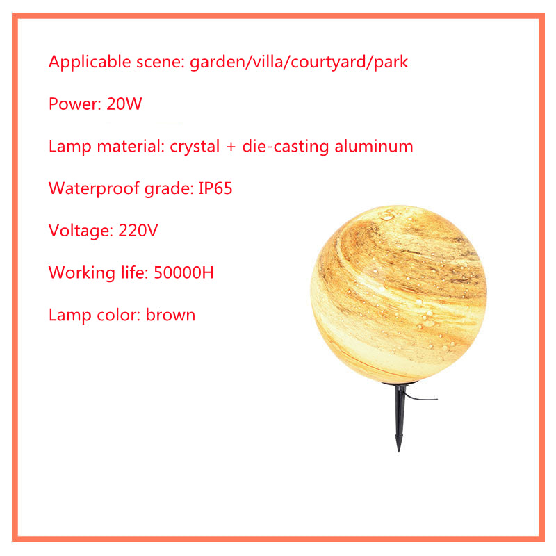 Solar pelouse extérieur étanche Villa Garden Grass lampe de terre
