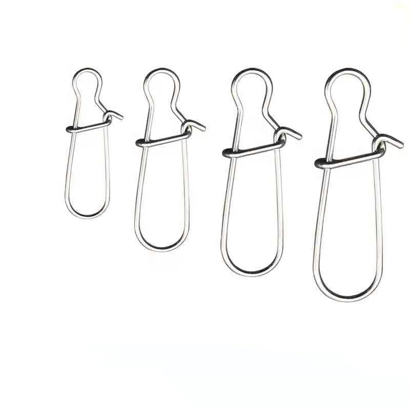 Équipement de pêche Connecteur d'épingle en acier inoxydable Connecteur de sous-épingle amélioré