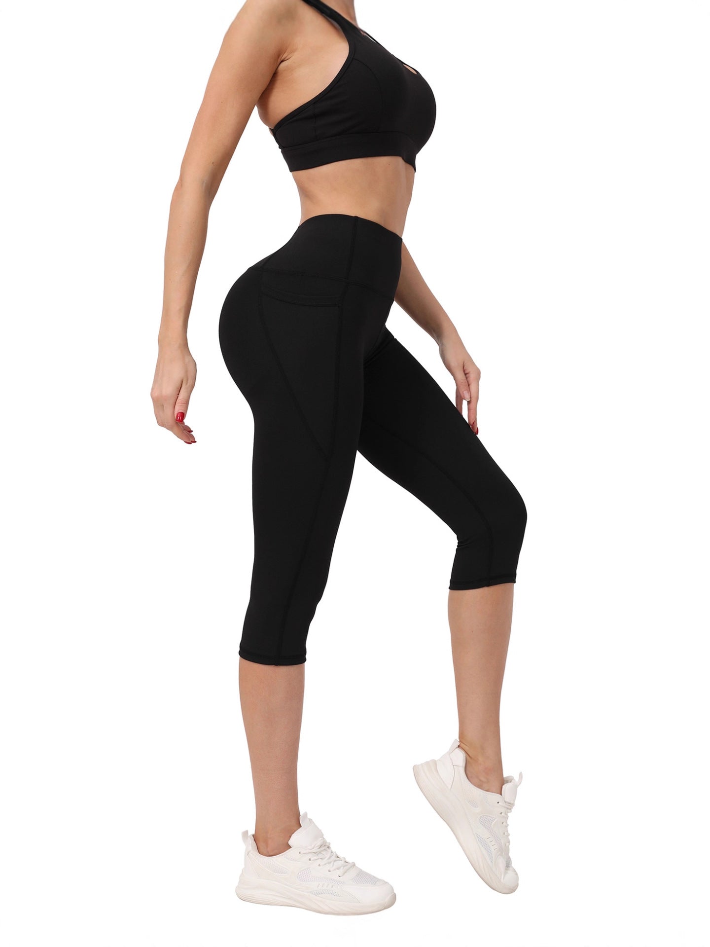 Pantalons de yoga pour femmes avec des poches