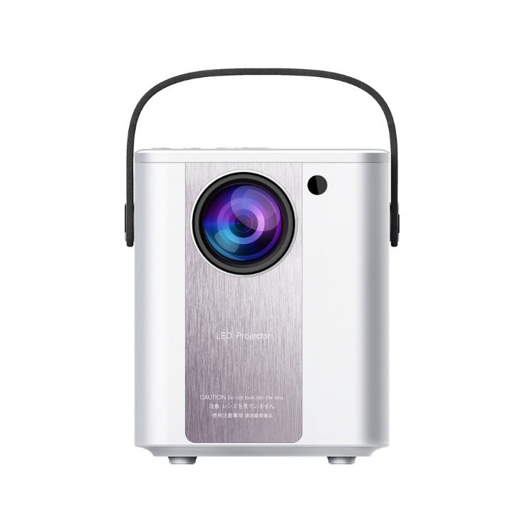 Même écran avec téléphone portable C500 Portable Mini HD Projector