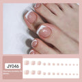 Améliorez votre look 24 Conseils pour ongles artificiels carrés courts avec glissade et un whi de style français