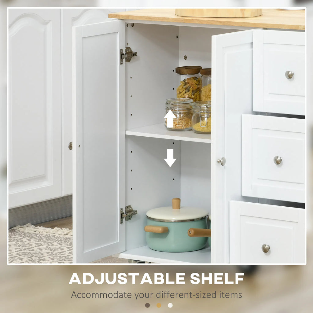 Kitchen Island avec Drop Leaf