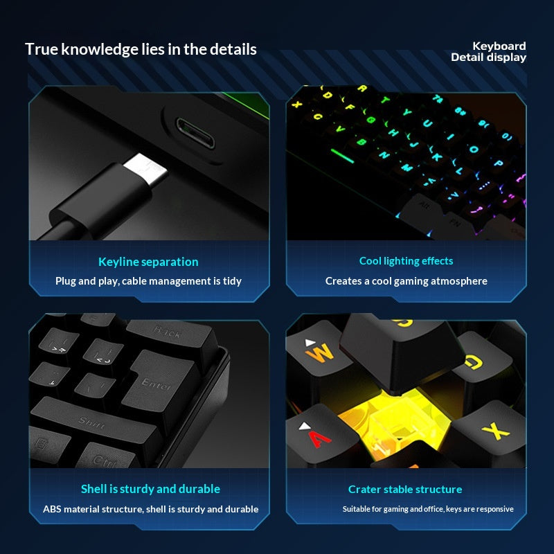 Key Portable Game Keyboard Bureau d'affaires