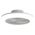 Eventail de plafond fermé de 18 pouces avec lumière et télécommande