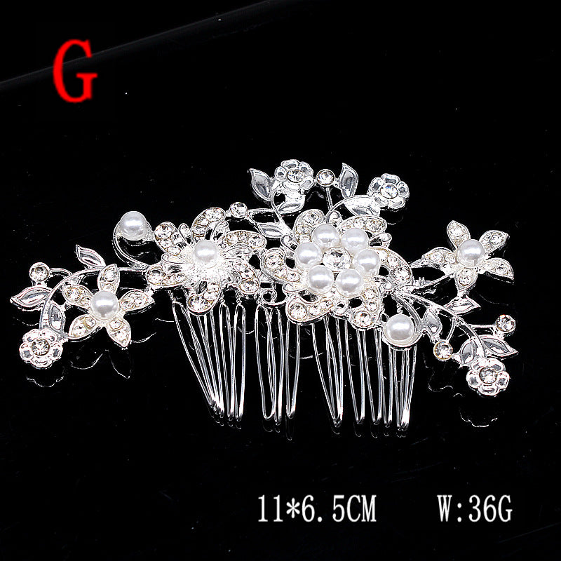 Super Glitter Pearl Strass Headband Heress