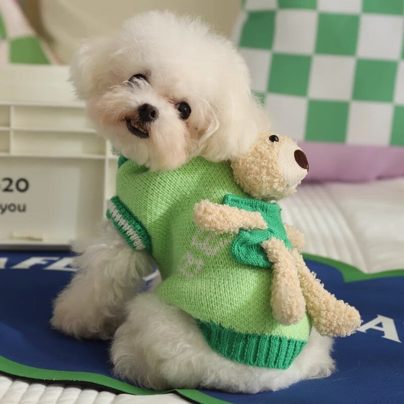 Vêtements de chien Automne Bichon Frise Puppy Chandail