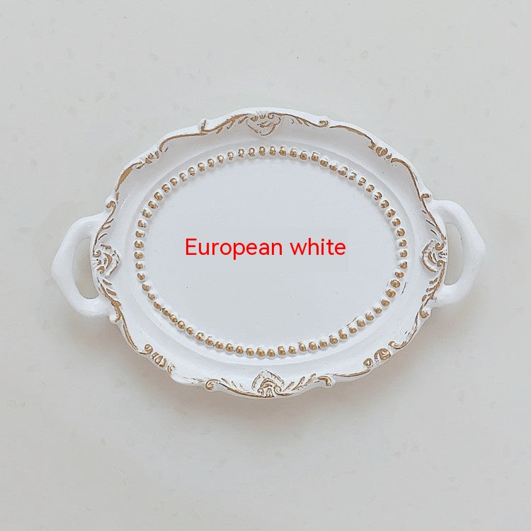 Porte-bougie en résine créative Boucles d'oreilles Collier Bijoux Ornement