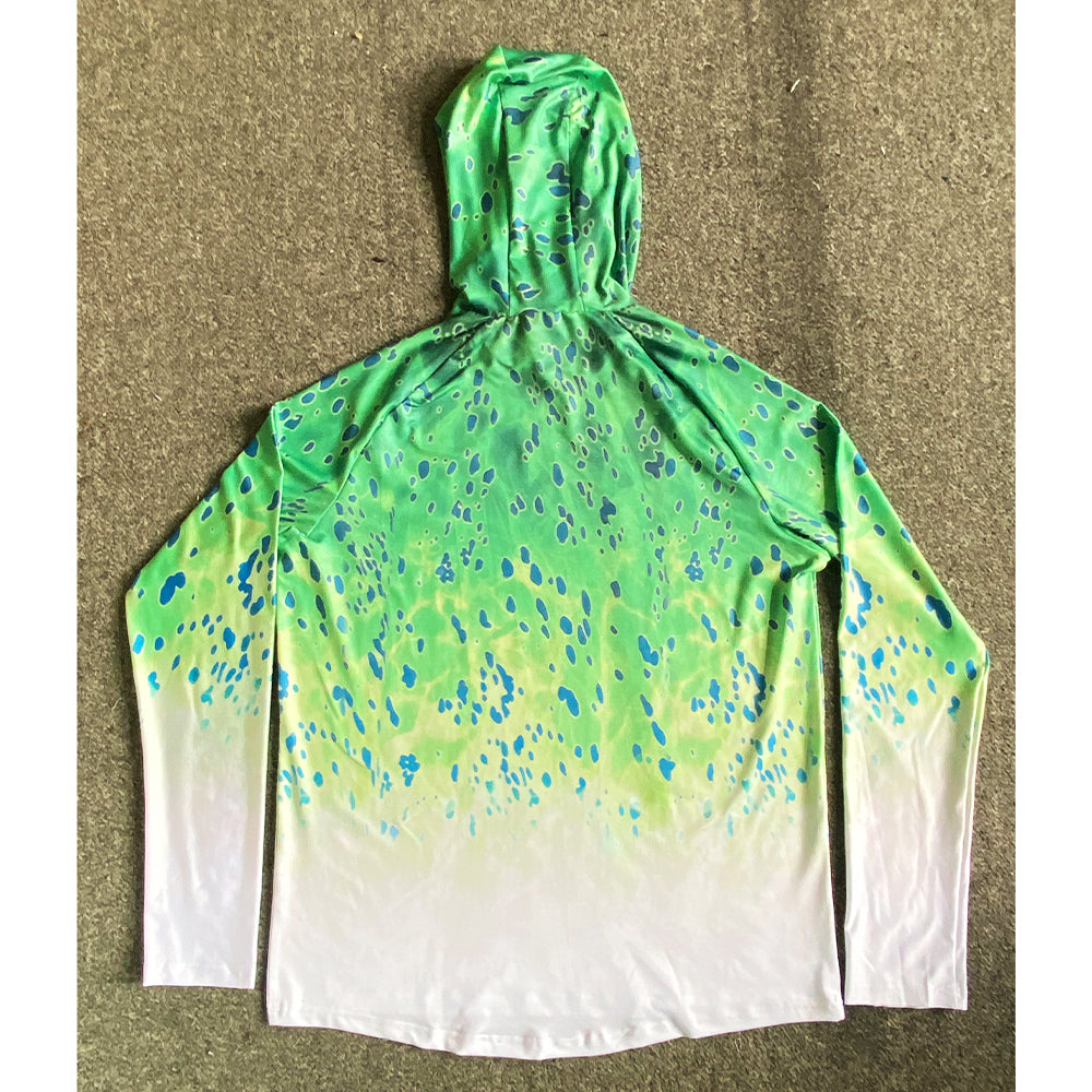 Pêche Hoodie voile chemise Surf couverture visage cou été hommes longue manches chasse Jersey