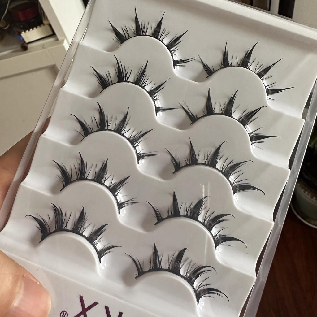 Faux cils Full-Strip Style Même design que gothique et manga semble durs cils
