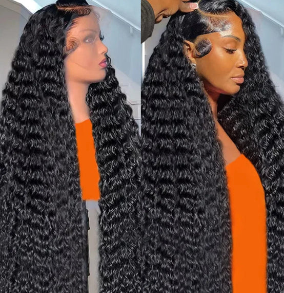Perruque polyvalente pour cheveux humains et bandeau