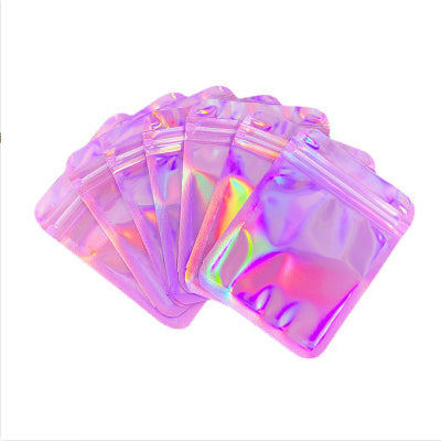 Laser impression interne Ziplock sac coloré