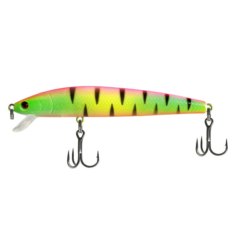 Lure Minnow avec des perles en rotin flottant en plastique Lure Artificial Bait