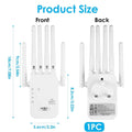 Amplificateur de signal à double bande, répéteur sans fil Gigabit 1200M