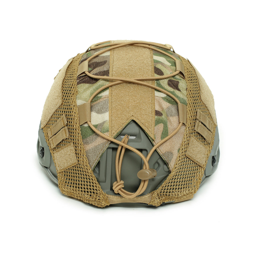 Couverture casque Camouflage avec cordon élastique Tactique Couverture casque Camouflage