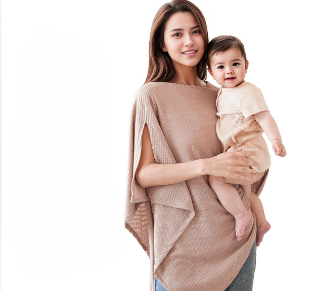 Écharpe multifonctionnelle pour bébés en forme de gaufre