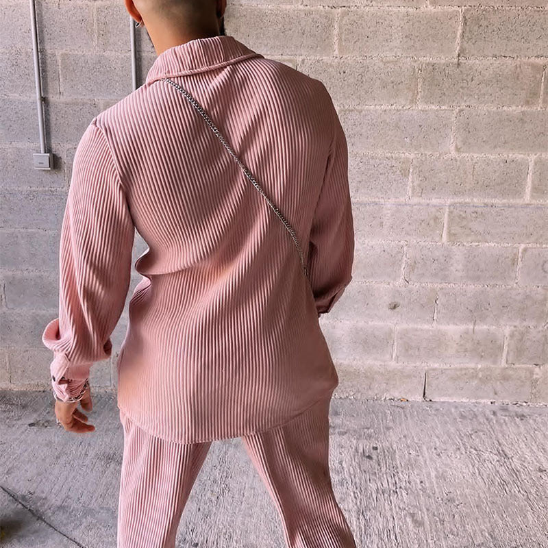 Robe de Corduroy de loisirs à rayures