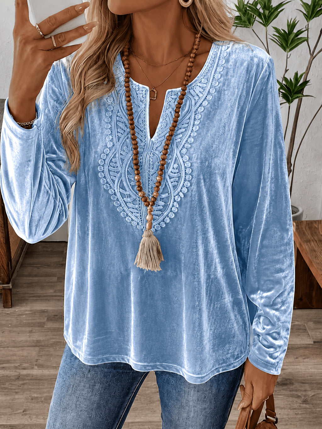 Blouse de Lady couleur solide