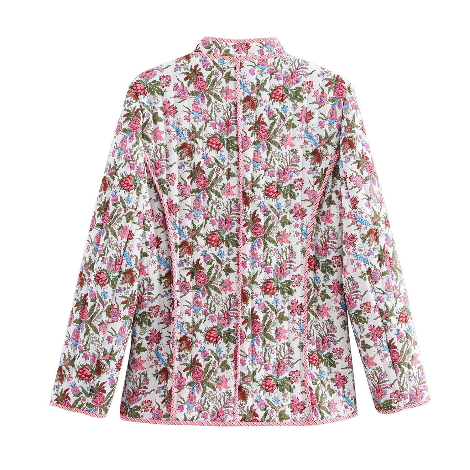 Motif floral imprimé en coton rembourré