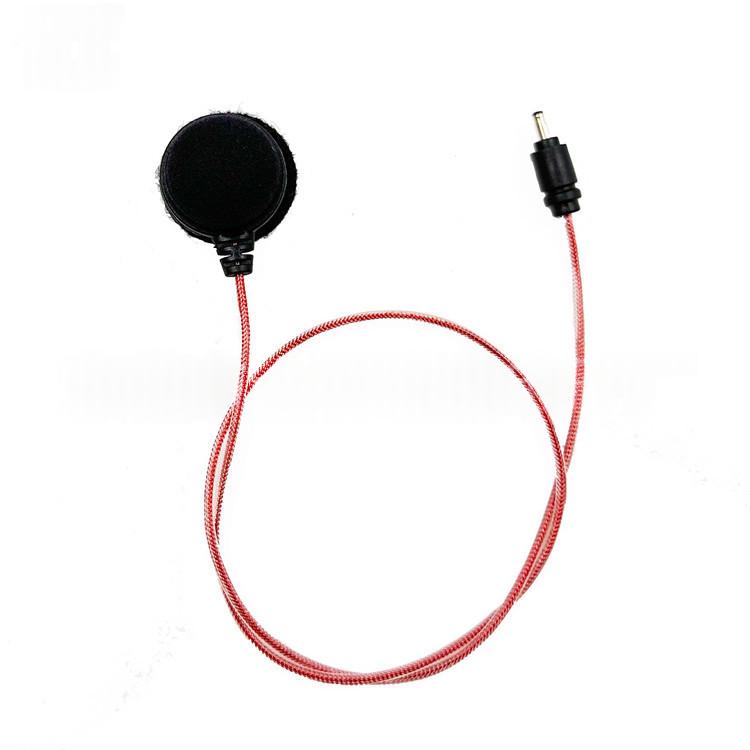 Casque de moto Intercom Microphone sans batterie