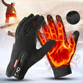 Gants de sport d'hiver Homme antidérapant épais coupe vent
