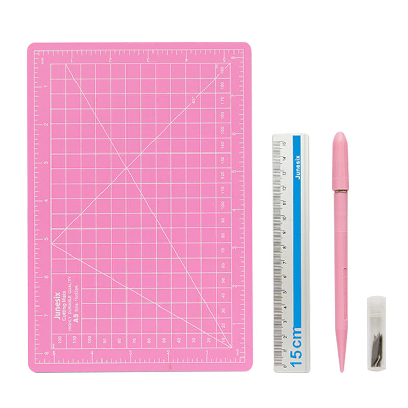 Set de conseil de coupe de couteau de stylo d'art