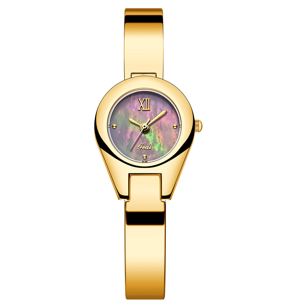 Luxury Luxury Minority High-grade Ins Style Montre Quartz pour femme