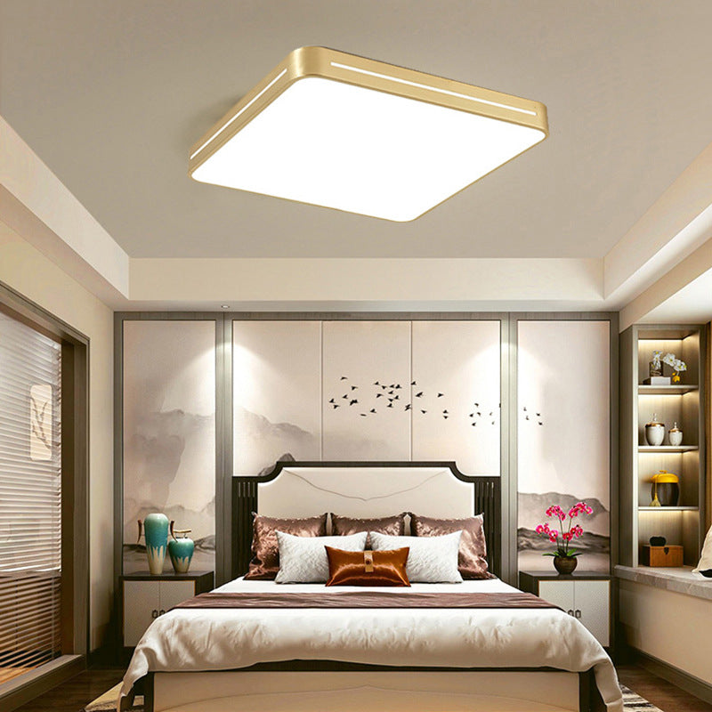 Lumière de plafond de chambre à trois couleurs tout-cuivre