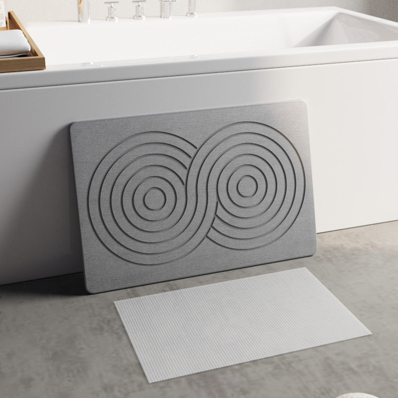 Tapis de sol de terre diatomées antidérapant à séchage rapide