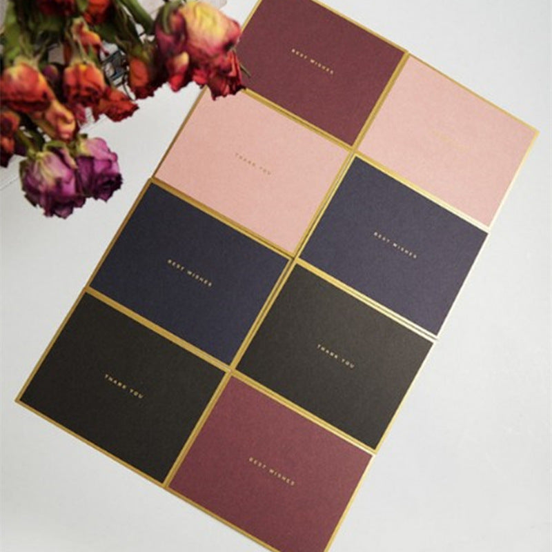 Quartet Bronzing Border Business Petite carte