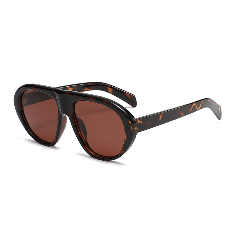 3706 Lunettes de soleil Aviator surdimensionnées