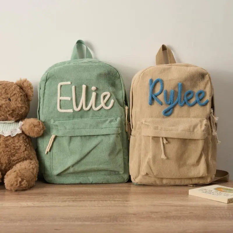 Sac d'école pour enfants fait main