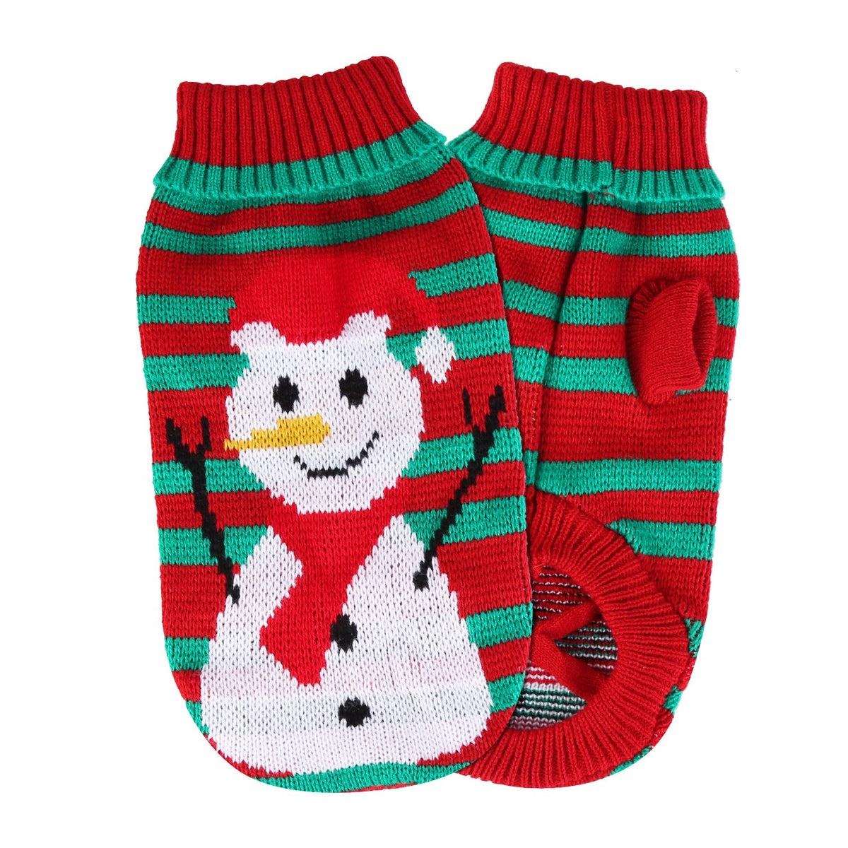 2 Patterns 4 Tailles Option-- 1Pc Animaux de Noël Chandail en col roulé Chandail Chat Vêtements de Noël