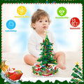 Christmas Tree Building Toy - 701 Pcs with 24-Day Calendar