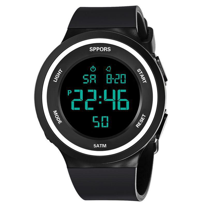 Montre électronique sport multifonction grand écran