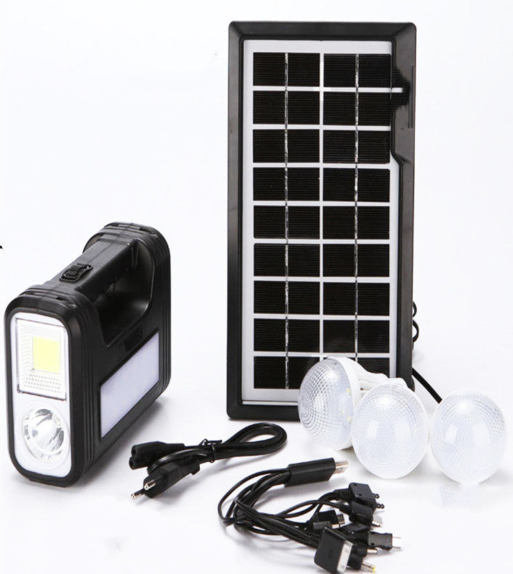 Projecteur solaire USB Outdoor Lampe de poche portable étanche