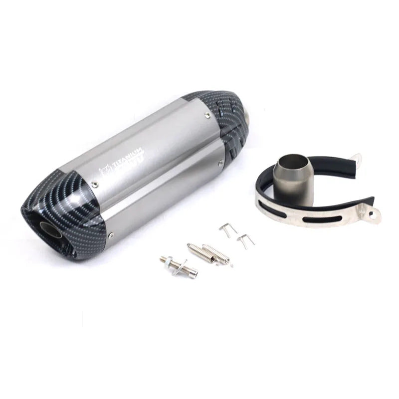 Modification du tuyau d'échappement des motocycles de 51mm