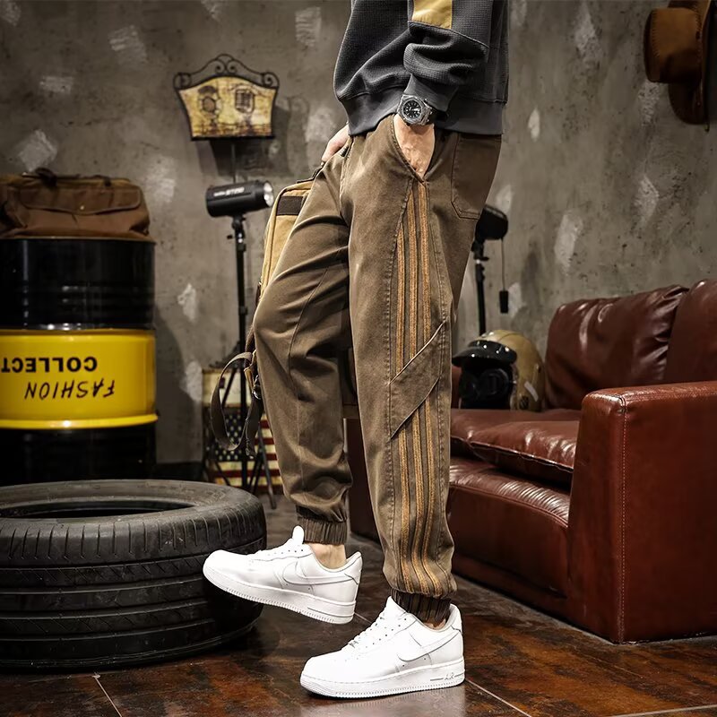 Pantalons de serrage à cheville tendance pour hommes
