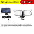 Lampe solaire à double tête avec ampoules séparées