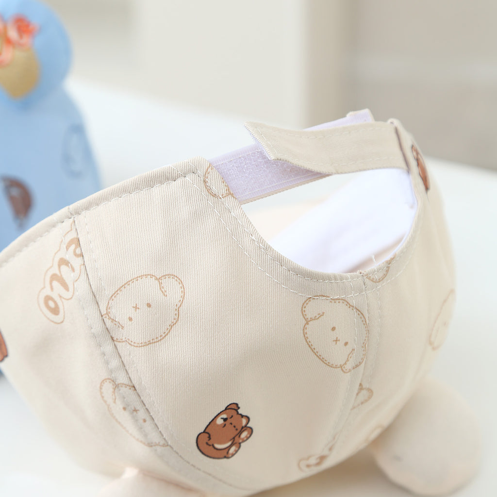 Ours des enfants en forme d'oreille en forme de lettre Tirage en trois dimensions de l'ours en peluche Cartoon