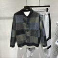 Hommes Retro Plaid Chemise Veste casual
