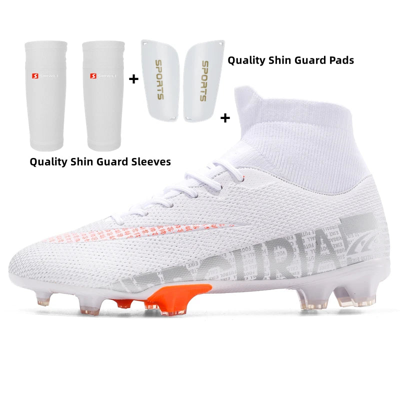 Les hommes et les femmes haut de gamme de football Broken Nail Court Studs AG Long Nail TF Sports Training Sh