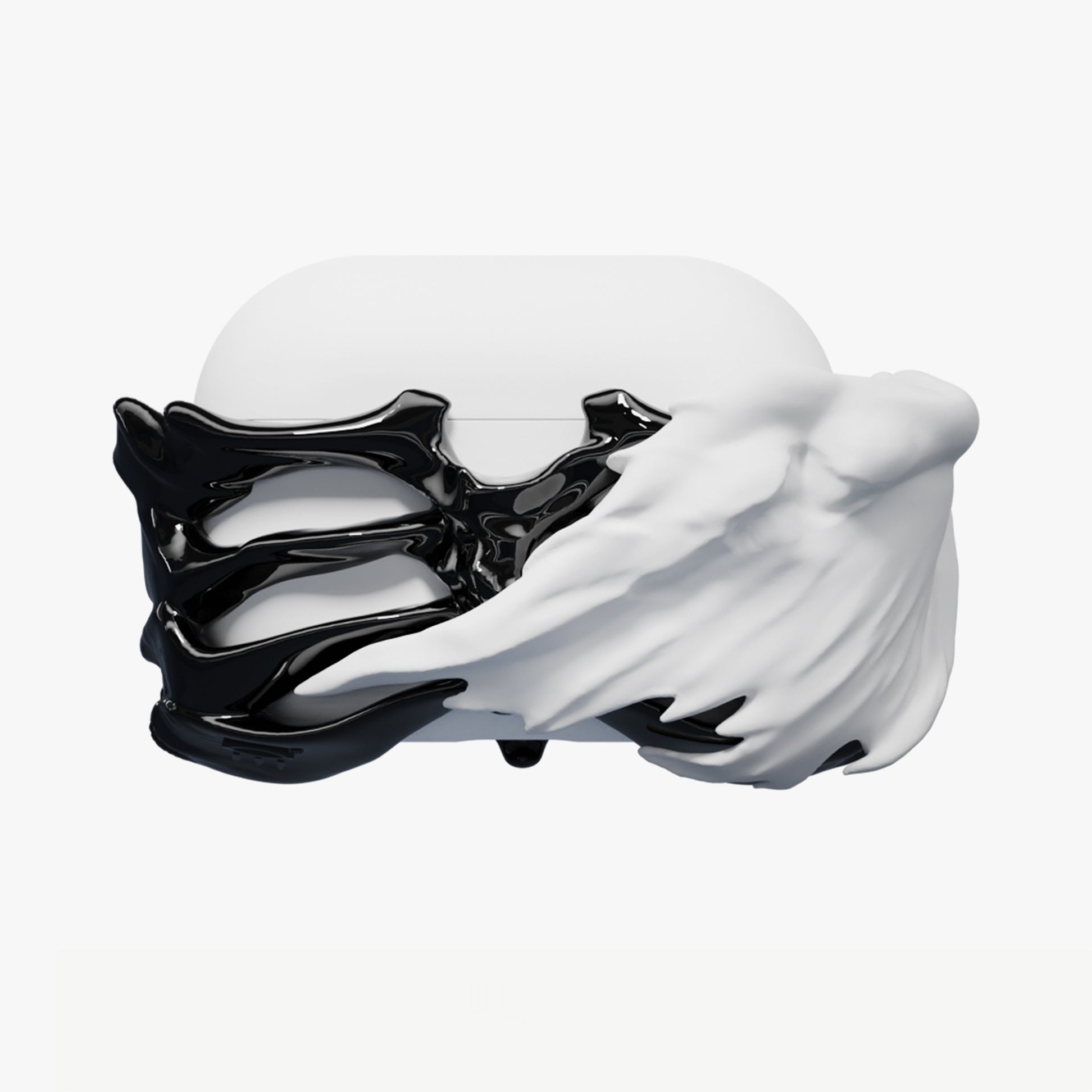Skeleton Wings Earphone Case Free Silicone Protection Cover for AirPodsProPro2