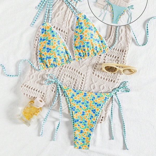 Ensemble de maillots de bain deux pièces pour femmes Bikini